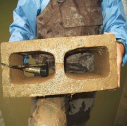 Data logger for the D’Aubigny Creek